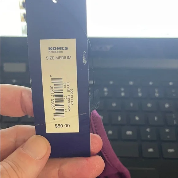 Apt. 9 Purple Layered Midi Dress - Picture 9 of 10